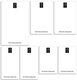Stacked Initials Notepad Set (7 Pads) Image 2 of 4