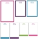 Essential Bordered Notepad Set (7 Pads) Image 2 of 6