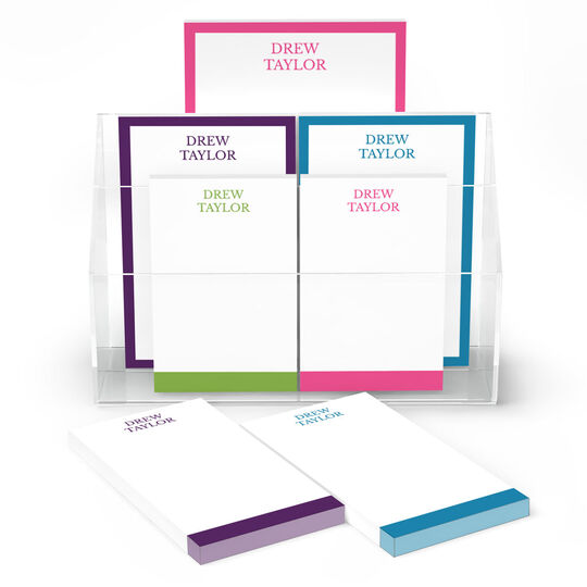 Essential Bordered Notepad Set (7 Pads)
