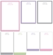 Essential Bordered Notepad Set (7 Pads) Image 4 of 6