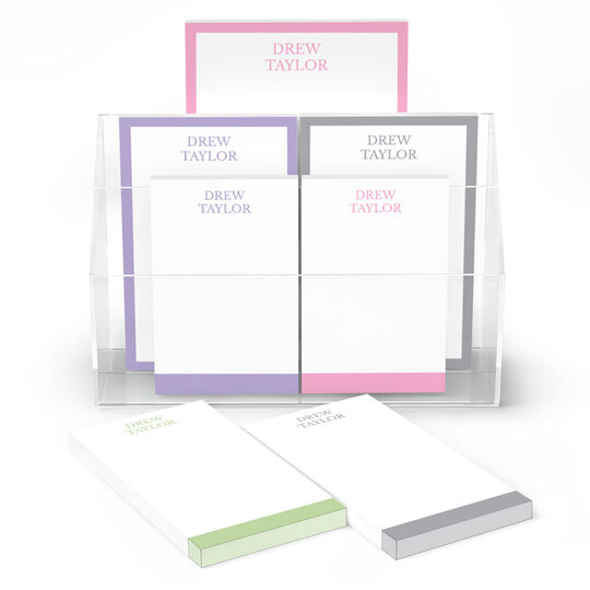 Essential Bordered Notepad Set (7 Pads)