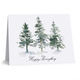 Winter Forest Folded Holiday Cards Image 4 of 4