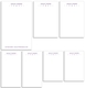 Row of Dots Notepad Set (7 Pads) Image 3 of 4