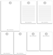 Circle Initials Notepad Set (7 Pads) Image 2 of 2