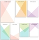 Chic Abstract Notepad Set (7 Pads) Image 2 of 2