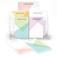 Chic Abstract Notepad Set (7 Pads) Image 1 of 2