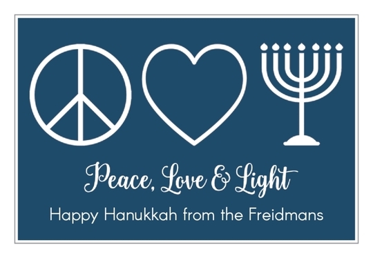 Hanukkah Icons Gift Stickers