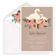 Colored Swans Baby Shower Invitations Image 2 of 4