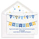 Fun Hanukkah Streamers Flat Holiday Cards Image 1 of 2