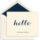 Hello Folded Note Cards Image 3 of 4