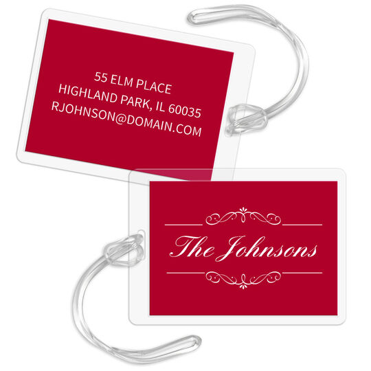 Bellissimo Scroll Luggage Tags
