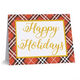 Red Plaid Folded Holiday Cards Image 4 of 4