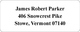 Burnett Return Address Labels Image 3 of 4