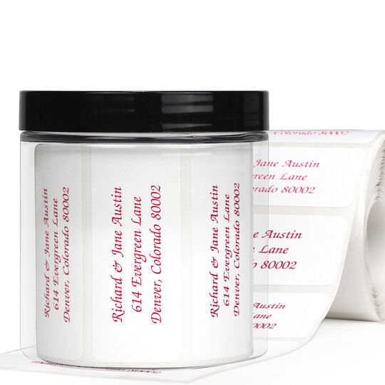 Burnett Return Address Labels