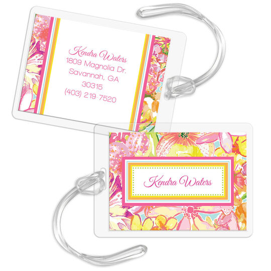 Hidden Monkey Luggage Tags