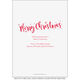 Merry Christmas Starburst Foil Holiday Photo Cards Image 2 of 4