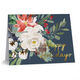 Floral Foil Happy Holiday Folded Cards Image 4 of 6