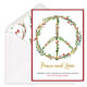 Holiday Peace Flat Foil Holiday Cards Image 1 of 4