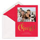 Foil Cheers! Holiday Photo Cards Image 1 of 4