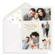 Happy New Year Foil Holiday Photo Cards Image 1 of 5