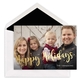 Happy Holidays Starburst Gold Foil Holiday Photo Cards Image 1 of 5