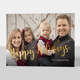 Happy Holidays Starburst Gold Foil Holiday Photo Cards Image 3 of 5