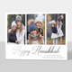 Foil Happy Hanukkah Photo Cards Image 4 of 4