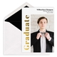 Foil Bold Graduate Photo Invitations Image 3 of 7