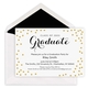 Foil Confetti Graduation Invitations Image 1 of 5