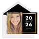 Class of Foil Frame Graduation Photo Announcements Image 1 of 5