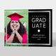Foil Frame Graduation Photo Announcements Image 5 of 5