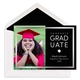 Foil Frame Graduation Photo Announcements Image 3 of 5