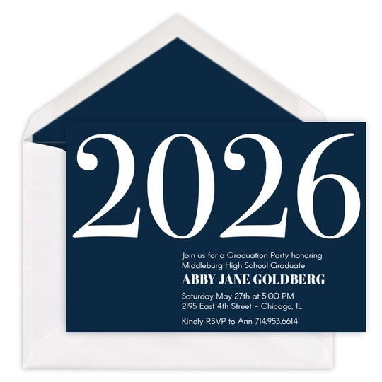 Graduation Year Invitations