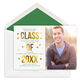 Foil Graduation Cap Confetti Photo Invitations Image 1 of 5