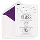 Foil Graduation Cap Confetti Invitations Image 3 of 5