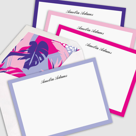 The Bahama Border Flat Note Cards Collection