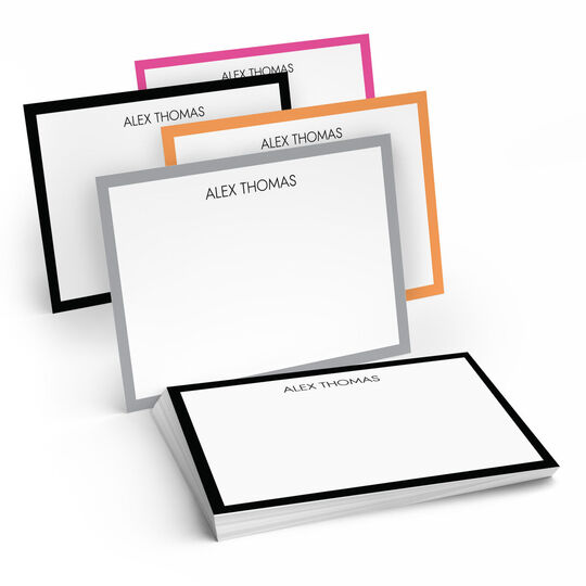 The Big Easy Border Flat Note Cards Collection