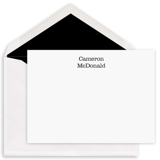 McDonald Flat Note Cards