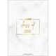 Gold Foil Marble Frame Photo Graduation Announcements Image 2 of 3