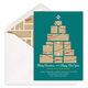 Foil Tree of Boxes Holiday Moving Announcements Image 3 of 5