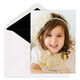 Foil L'Shanah Tovah Floral Photo Jewish New Year Cards Image 1 of 5