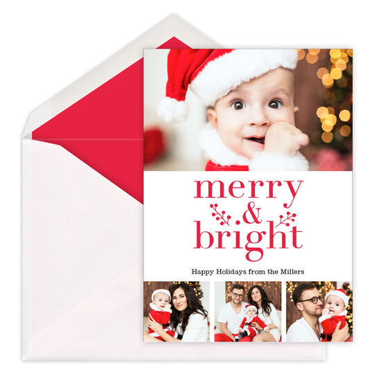 Merry & Bright Photo Cards