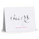 Cheers Foil Stamped Folded Note Cards Image 5 of 5