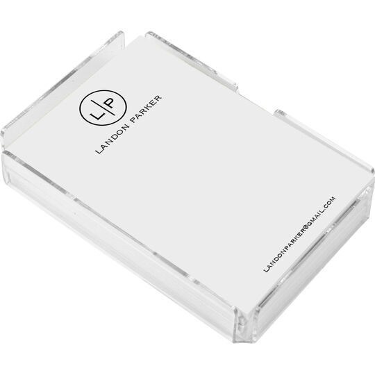 Circle Initials 4x6 Post-it® Notes