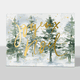 Gold Foil Joyeux Noel Folded Holiday Cards Image 5 of 5