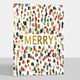 Foil Colorful Specks Folded Holiday Cards Image 7 of 7