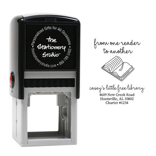 From One Reader to Another Self-Inking Stamp