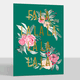 Gold Foil Fa La La Folded Holiday Cards Image 8 of 8