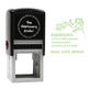 Floral Read Love Repeat Self-Inking Stamp Image 1 of 3
