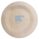 Create Your Own Headline Round Bamboo Plates Image 4 of 19